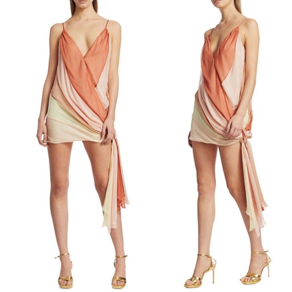 Cinq à sept multicolor color block Rian shift dress